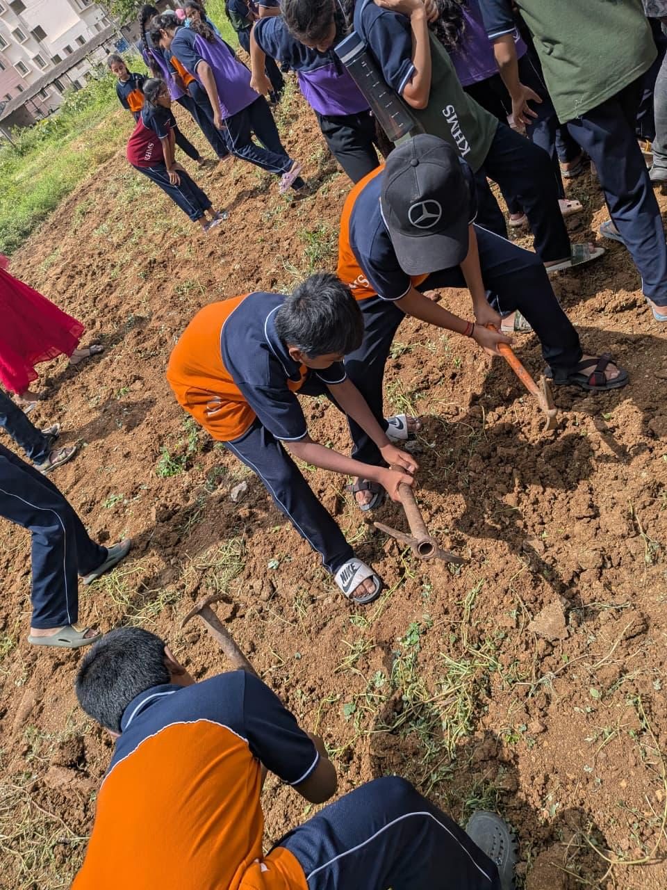 Digging in, hands-on at the Centre for Agri Tourism