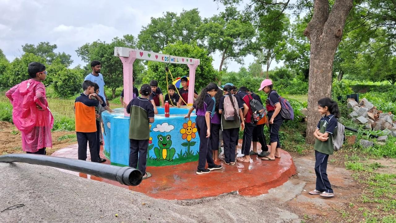 Traditional well and water lessons at the Centre for Agri Tourism